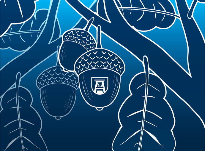 Augusta University Oak Tree Tablet Wallpaper