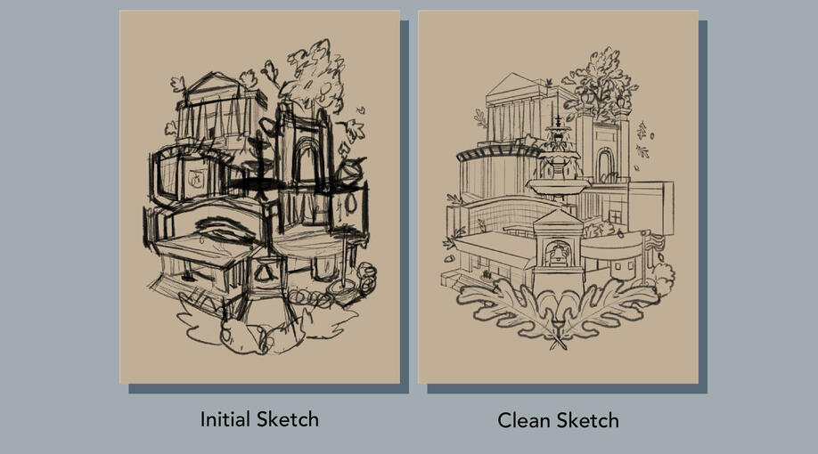 Landmark Illustration Process