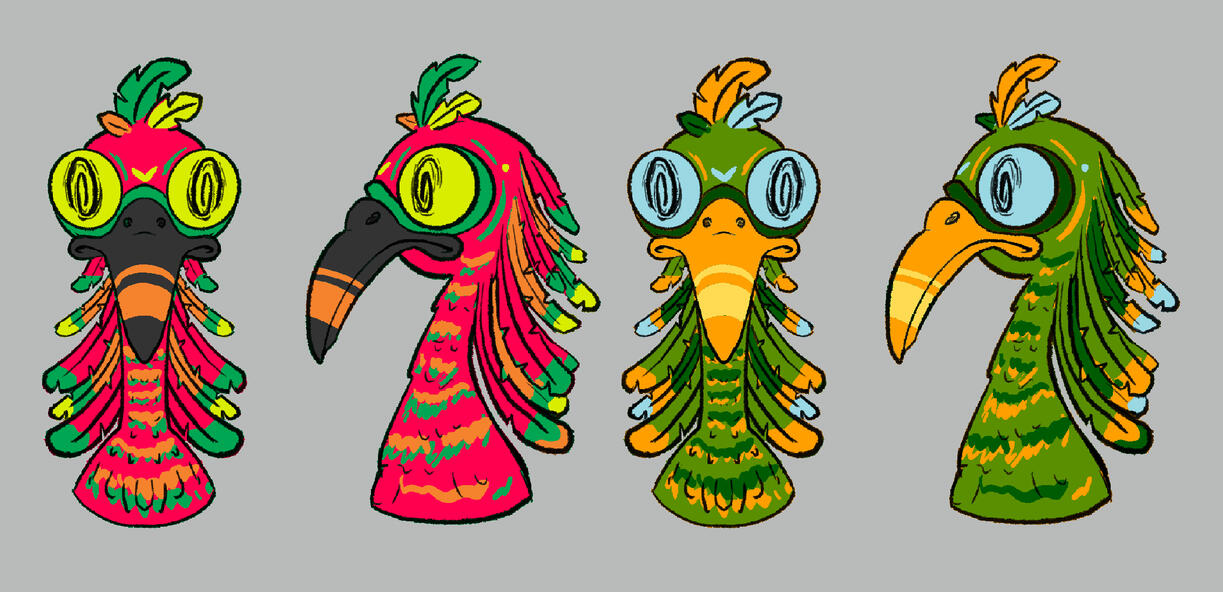 The Flock of Forgotten Faces Character Concept 3 (2024)